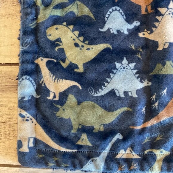 Baby Laundry Dinosaur Lovey Baby Security Blanket Blue - Picture 5 of 13